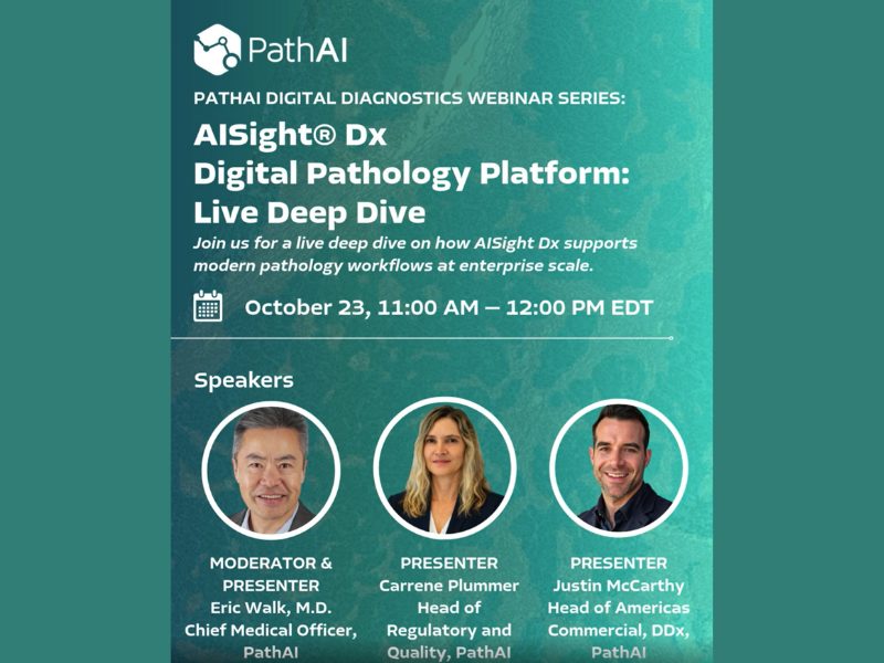 Aisight dx digital pathology platform live deep dive