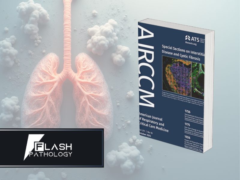 Flash scanner featured on the cover of american journal of respiratory and critical care medicine