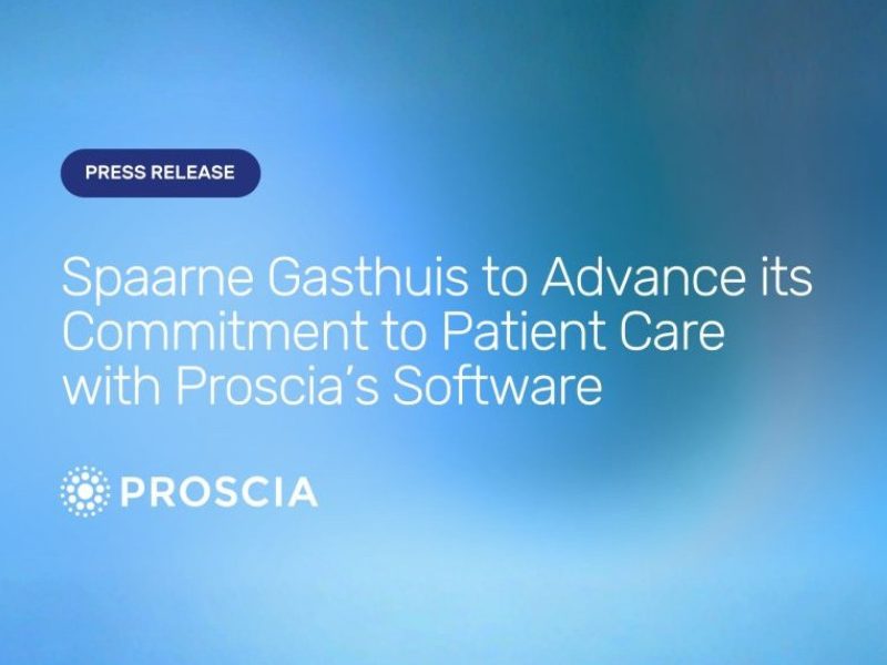 Spaarne gasthuis to advance its commitment to patient care with proscia’s software