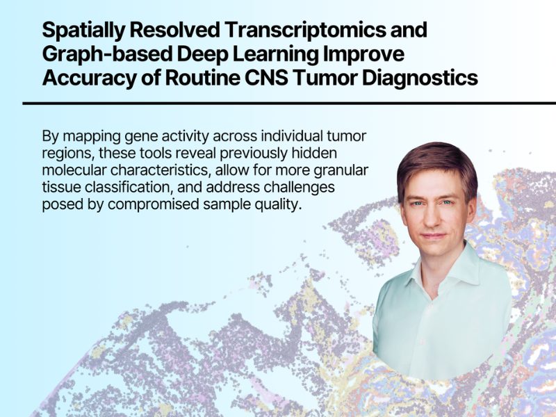 Spatially resolved transcriptomics and graph based deep learning improve accuracy of routine cns tumor diagnostics