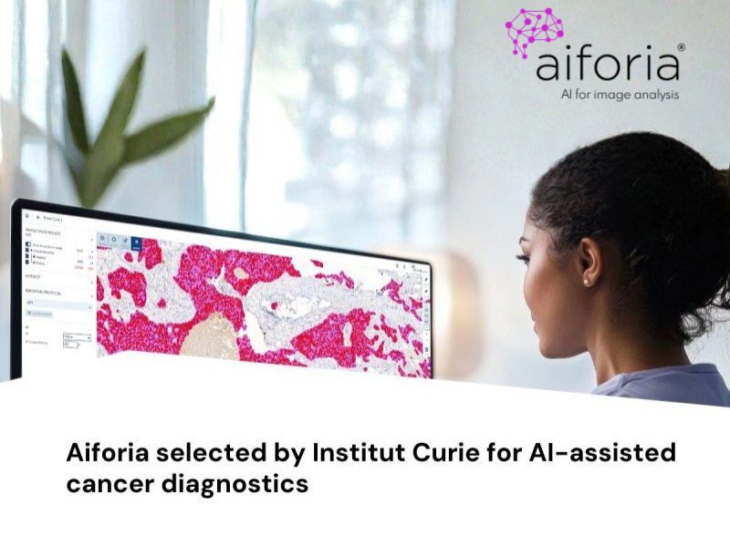 Aiforia selected by institut curie for ai assisted cancer diagnostics