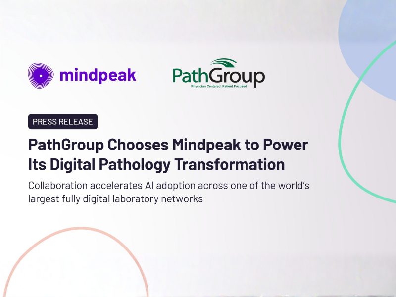 Pathgroup chooses mindpeak to power its digital pathology transformation