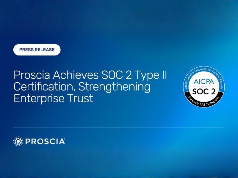 Proscia achieves soc 2 type ii certification, strengthening enterprise trust