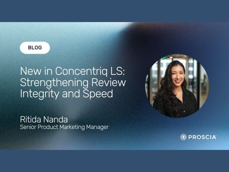 New in Concentriq LS Strengthening Review Integrity and Speed