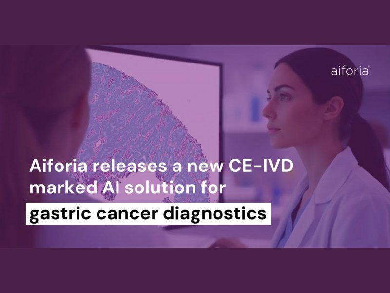Aiforia Releases a New CE IVD Marked AI Solution for Gastric Cancer Diagnostics
