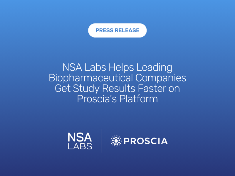 NSA Labs Helps Leading Biopharmaceutical Companies Get Study Results Faster on Proscia’s Platform