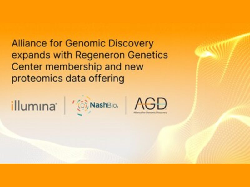 Alliance for Genomic Discovery Expands with Regeneron Genetics Center Membership and New Proteomics Data Offering