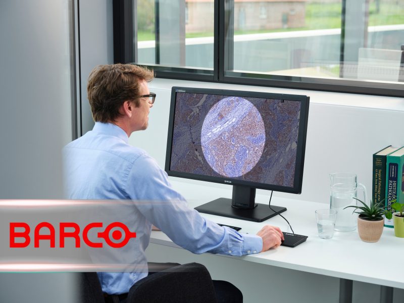 Barco MDPC 8127 Digital Pathology Display Now Qualified as in Vitro Device in Europe and the US