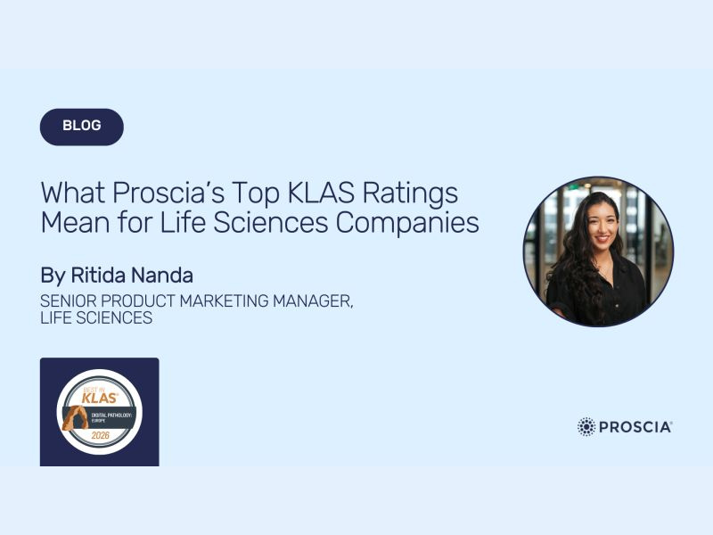 What Proscia’s Top KLAS Ratings Mean for Life Sciences Companies