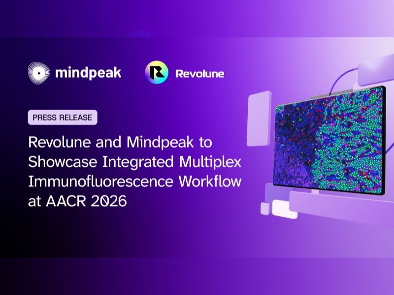 Revolune and MindPeak to Showcase Integrated Multiplex Immunofluorescence Workflow at AACR