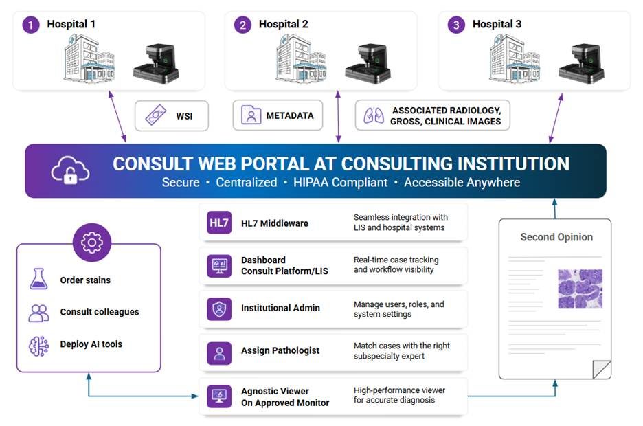 Consult flow diagram
