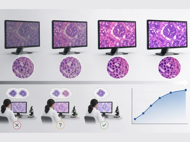 How Display Grade Affects Diagnostic Accuracy in Digital Pathology