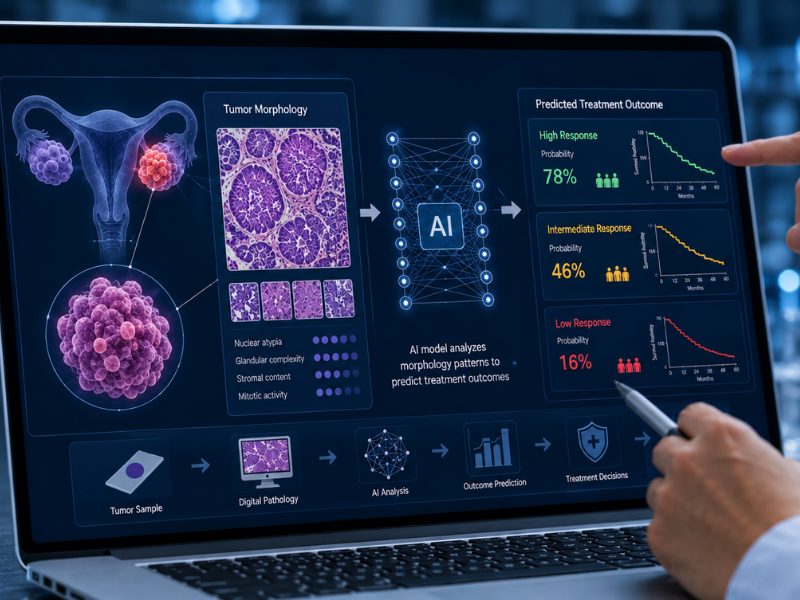 New Machine Learning Tool Links Tumor Morphology to Treatment Outcomes in Ovarian Cancer