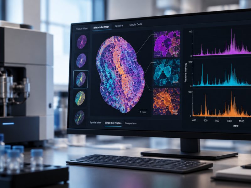 Integrated Mass Spectrometry Technique Reveals Single-Cell Metabolic Fingerprints in Tissue Headline article banner