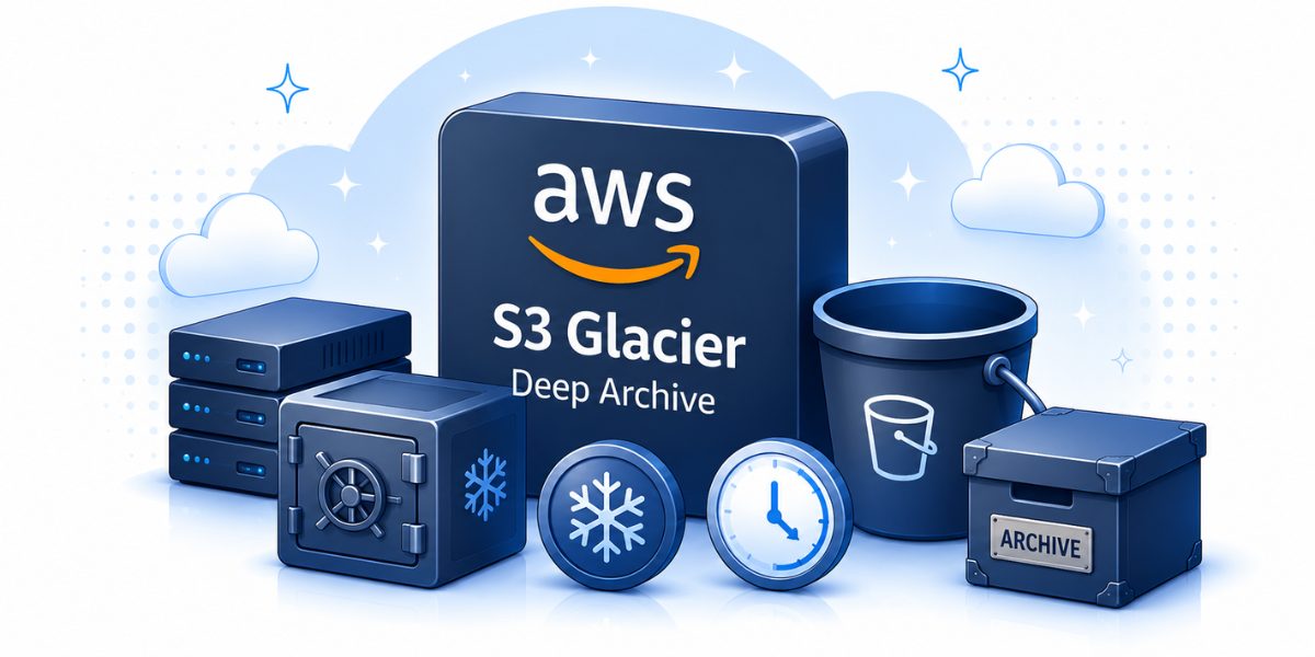 AWS S3 Glacier Deep Archive Concept