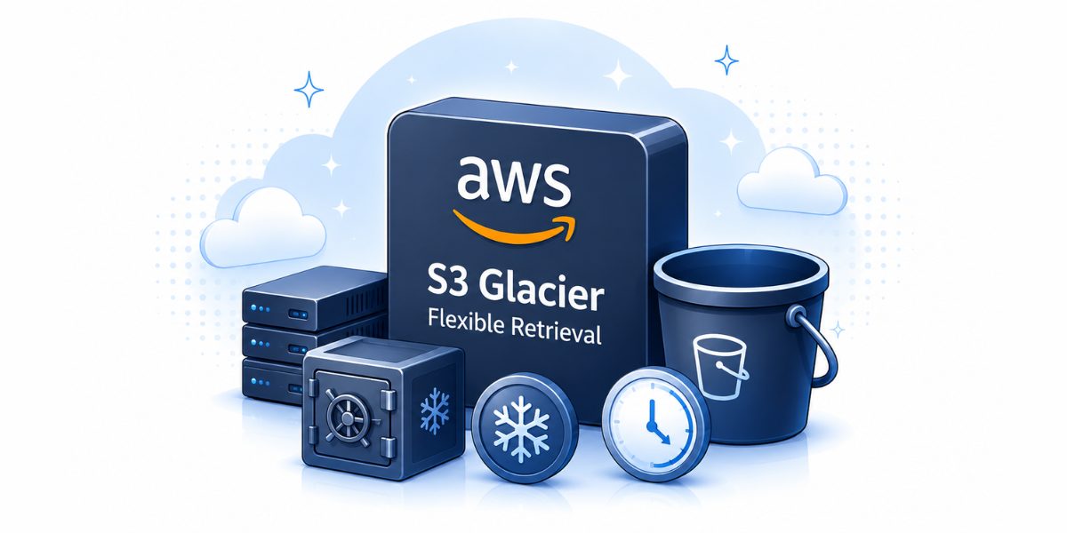 AWS S3 Glacier Flexible retrieval Conecpt