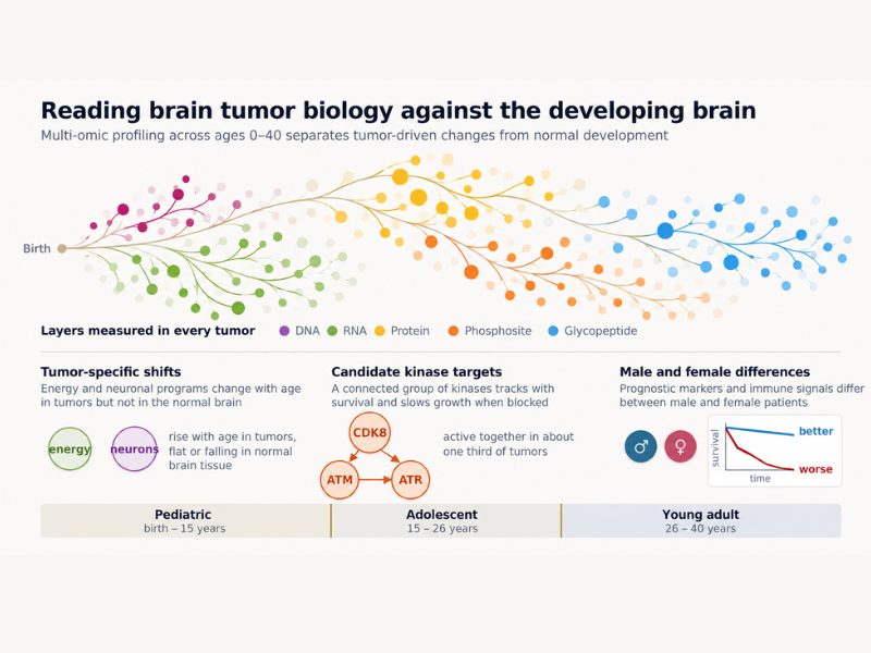 Study Identifies Candidate Treatment Targets for High Grade Glioma in Children and Young Adults (1)