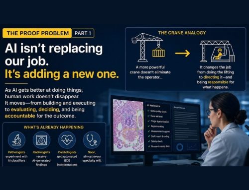 The Proof Problem, Part 1: AI Isn’t Replacing Our Job. It’s Adding a New One.