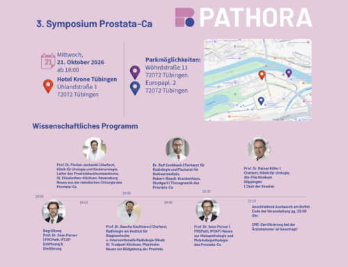 elea sponsors the 3rd PATHORA Symposium on Prostate Cancer in Tübingen