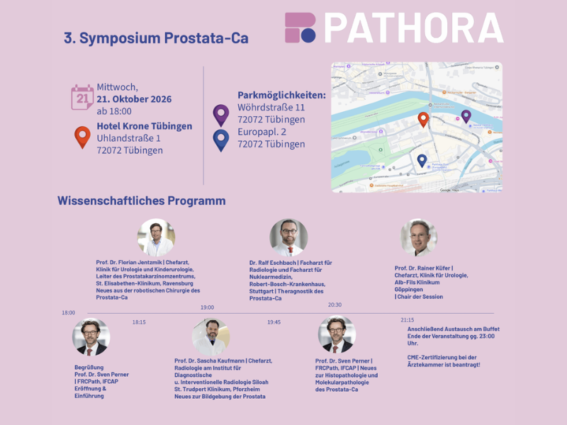 Elea sponsors the 3rd PATHORA Symposium on Prostate Cancer in Tübingen