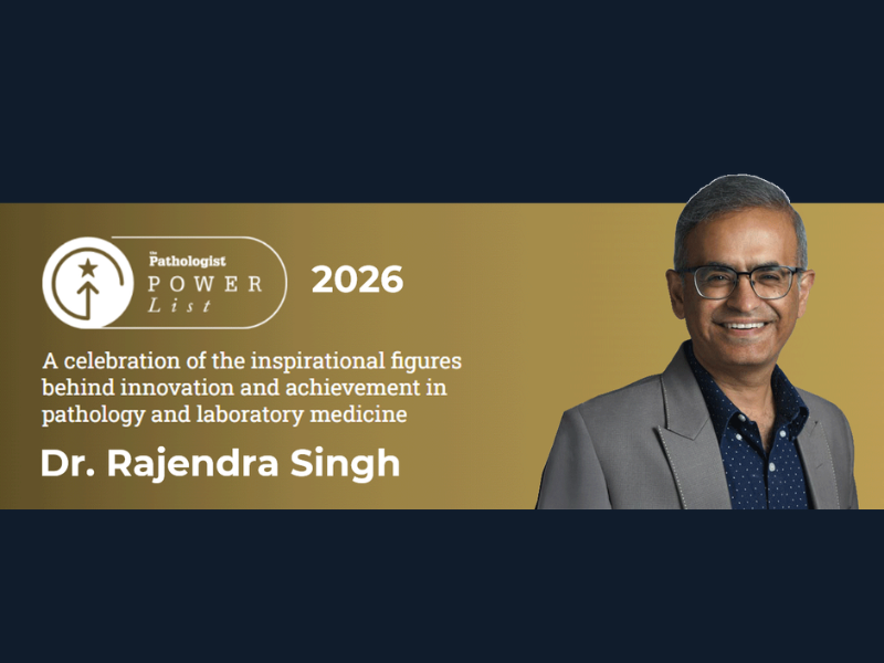 PathPresenter co Founder Dr. Rajendra Singh named to The Pathologist’s Power List